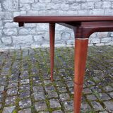 Table danoise en palissandre de Rio à allonges 1960