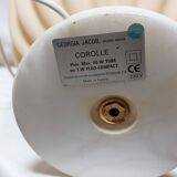 Large Corolle table lamp by Georgia Jacob - Vintage 70s