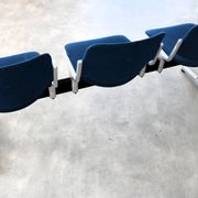 Vintage bench | waiting room bench | 1970s | Castelli
