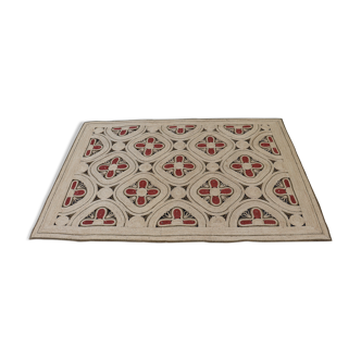 Tapis en toile de jute 197x136cm