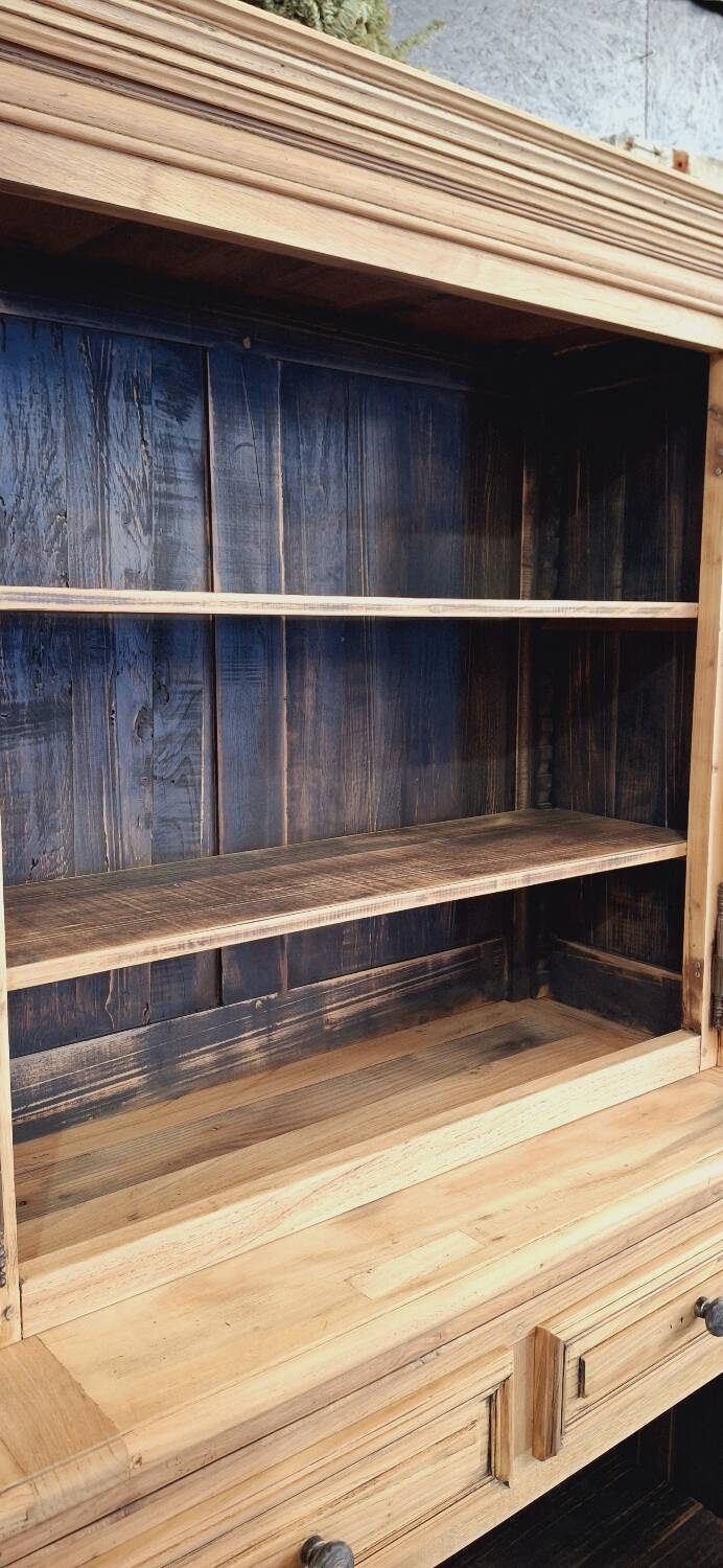 Antique two-body sideboard