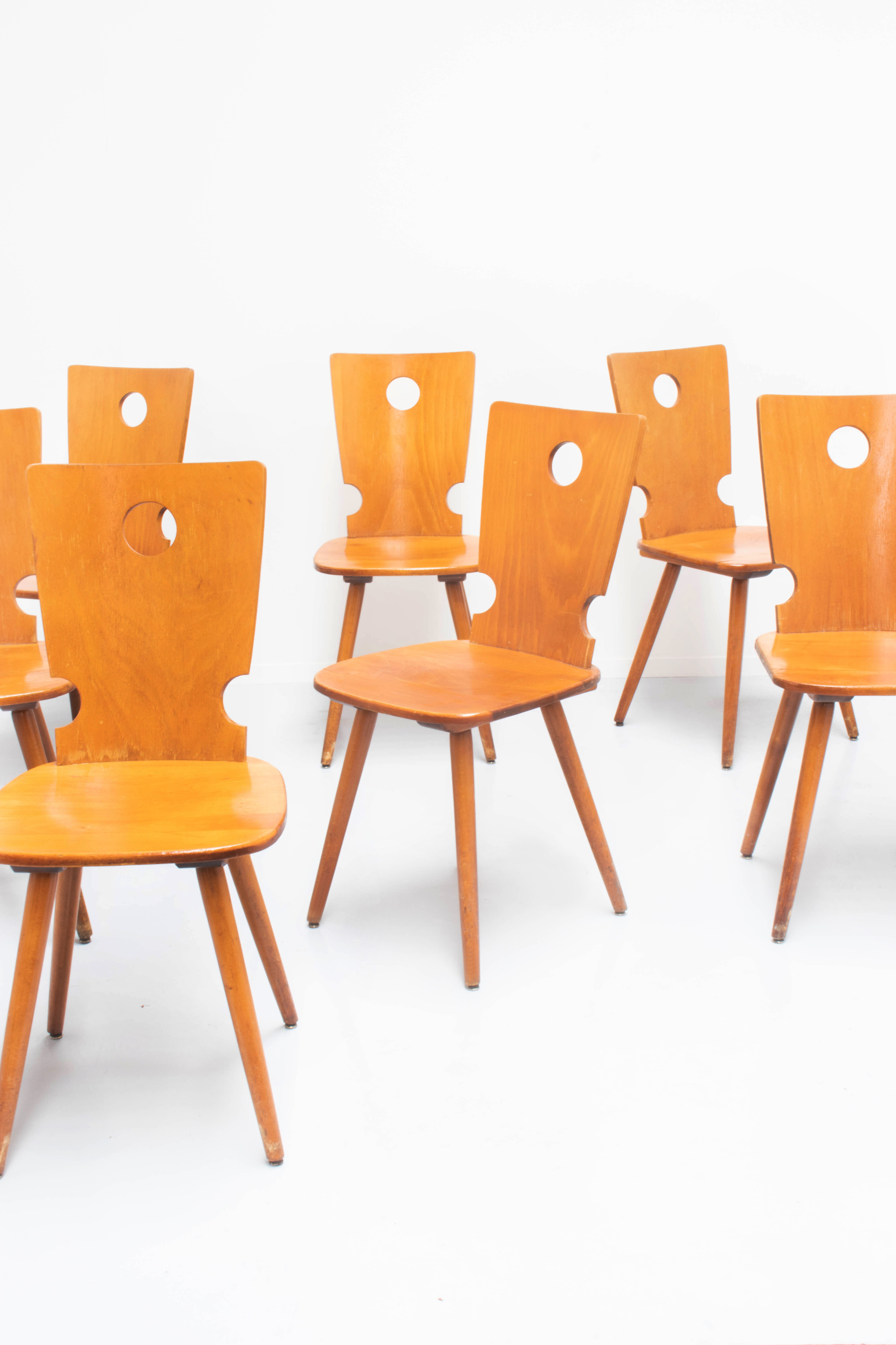 Vintage Brutalist Chair by Vervoort Tilburg