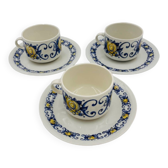 Set of 3 Cadiz cups