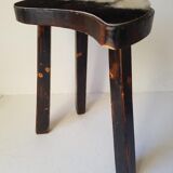 Tripod stool in vintage skin