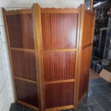3-panel mahogany screen