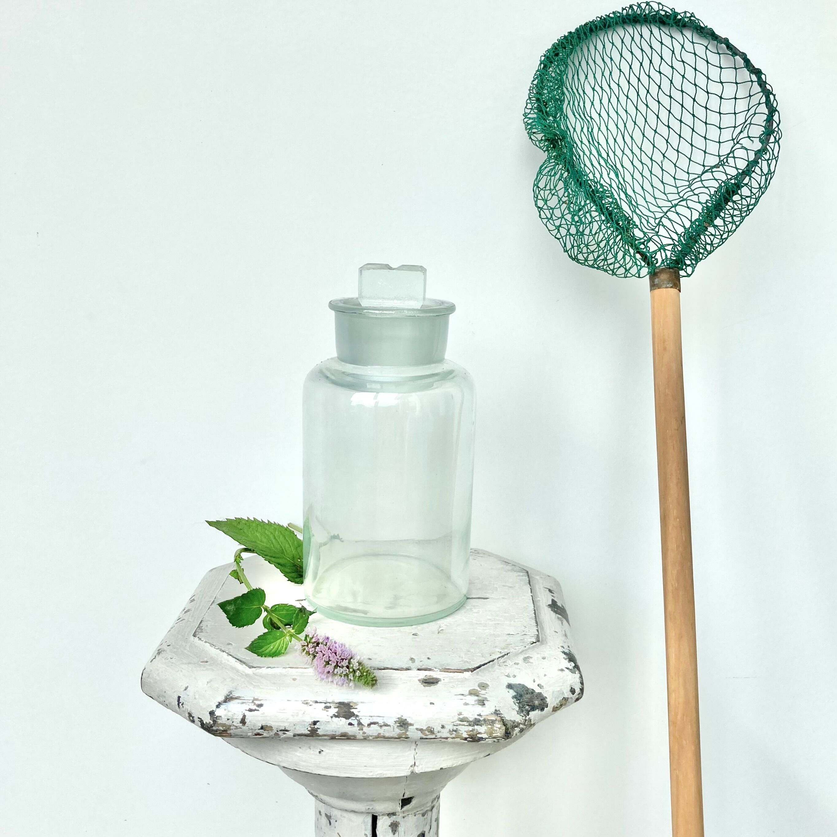 Apothecary or pharmacy bottle