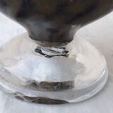 Glass vase on a stand