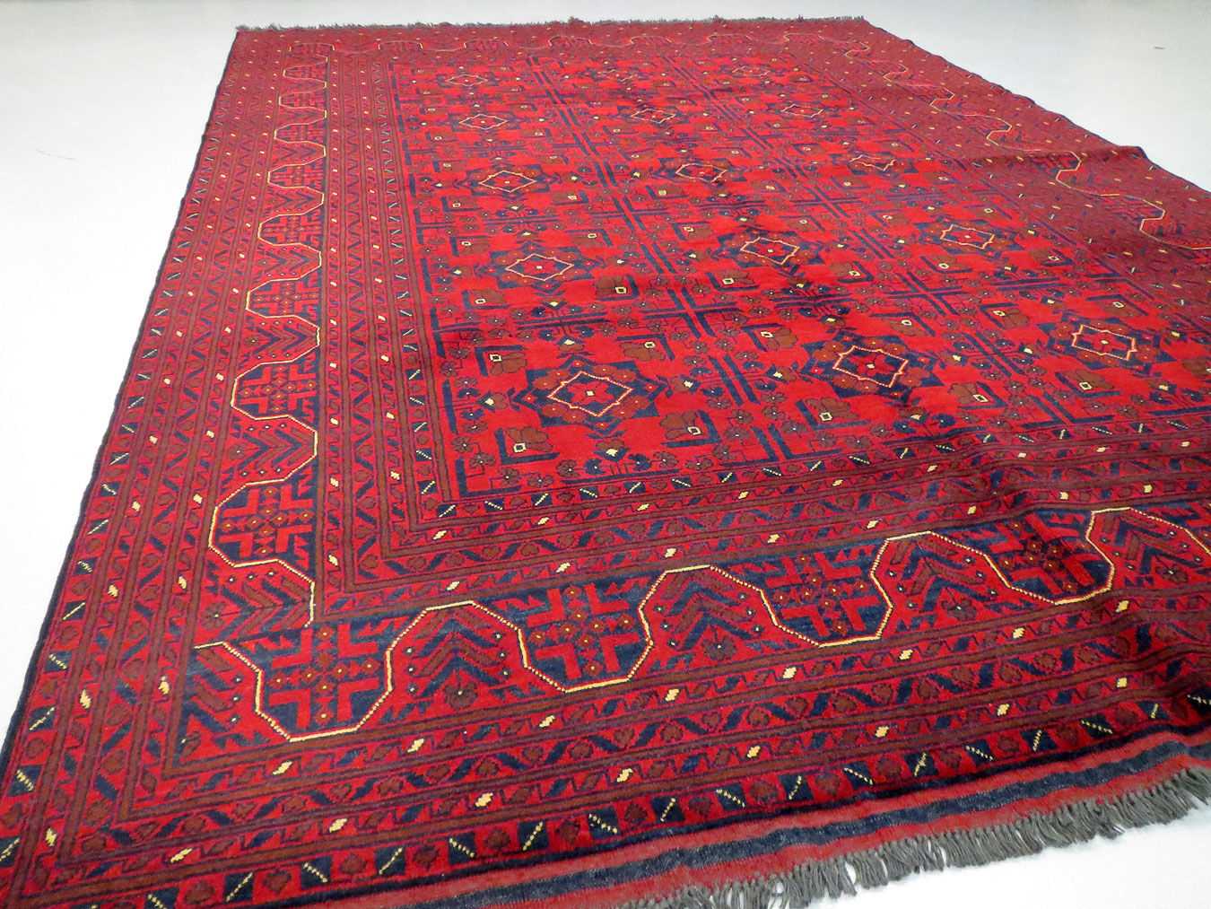 Oriental living room carpet entirely handmade "Khal Mohammady"