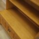 Henning Kjærnulf Oak Bookcase with Glass Doors, Danish 1960s