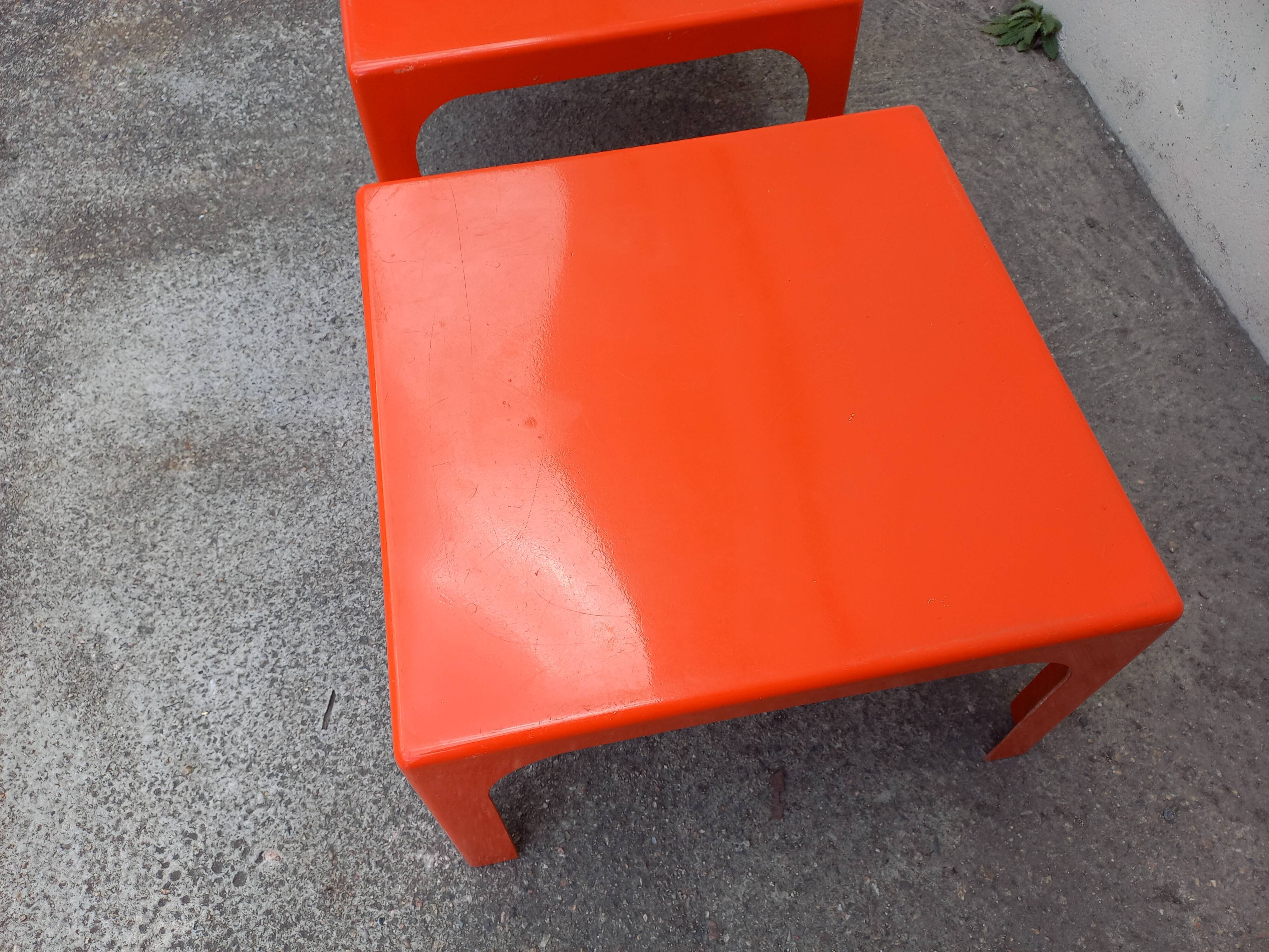 Pair of vintage coffee tables