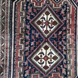 Carpet vintage Persian Afshar done hand 143 X 187 CM