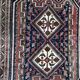 Carpet vintage Persian Afshar done hand 143 X 187 CM