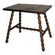 Table basse bois tourné des années 50 - 60