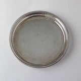 Silver metal tray
