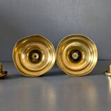 Antique candle holder with socket H24cm