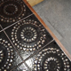 Danish rosewood ceramic tile coffee table, 1960s