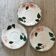 Set of 3 under cup villeroy & boch model "wild west"