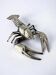Lobster jewellery box, silver plated, Italy, 1950s