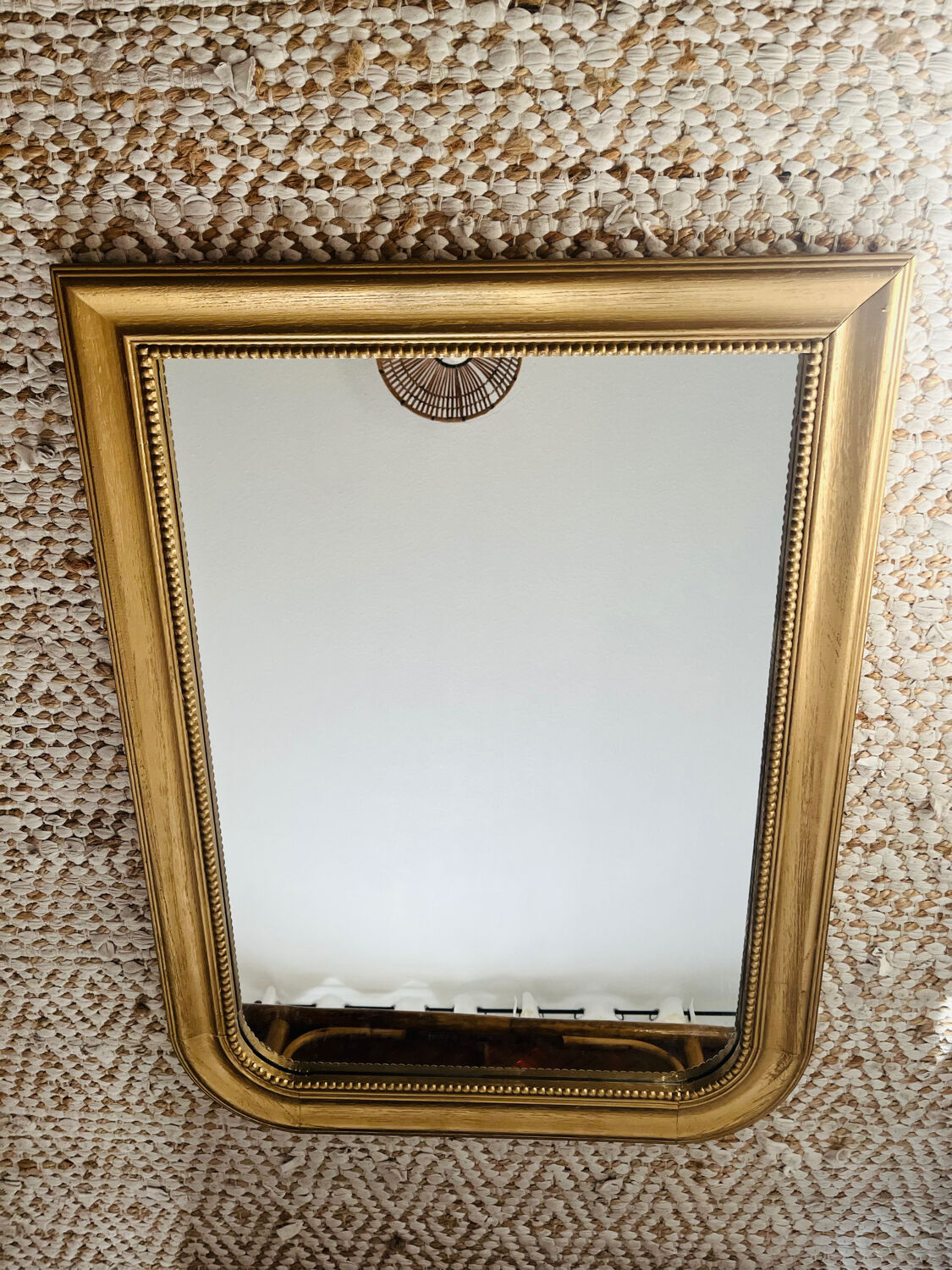 Mirror 80x59cm gilded wood