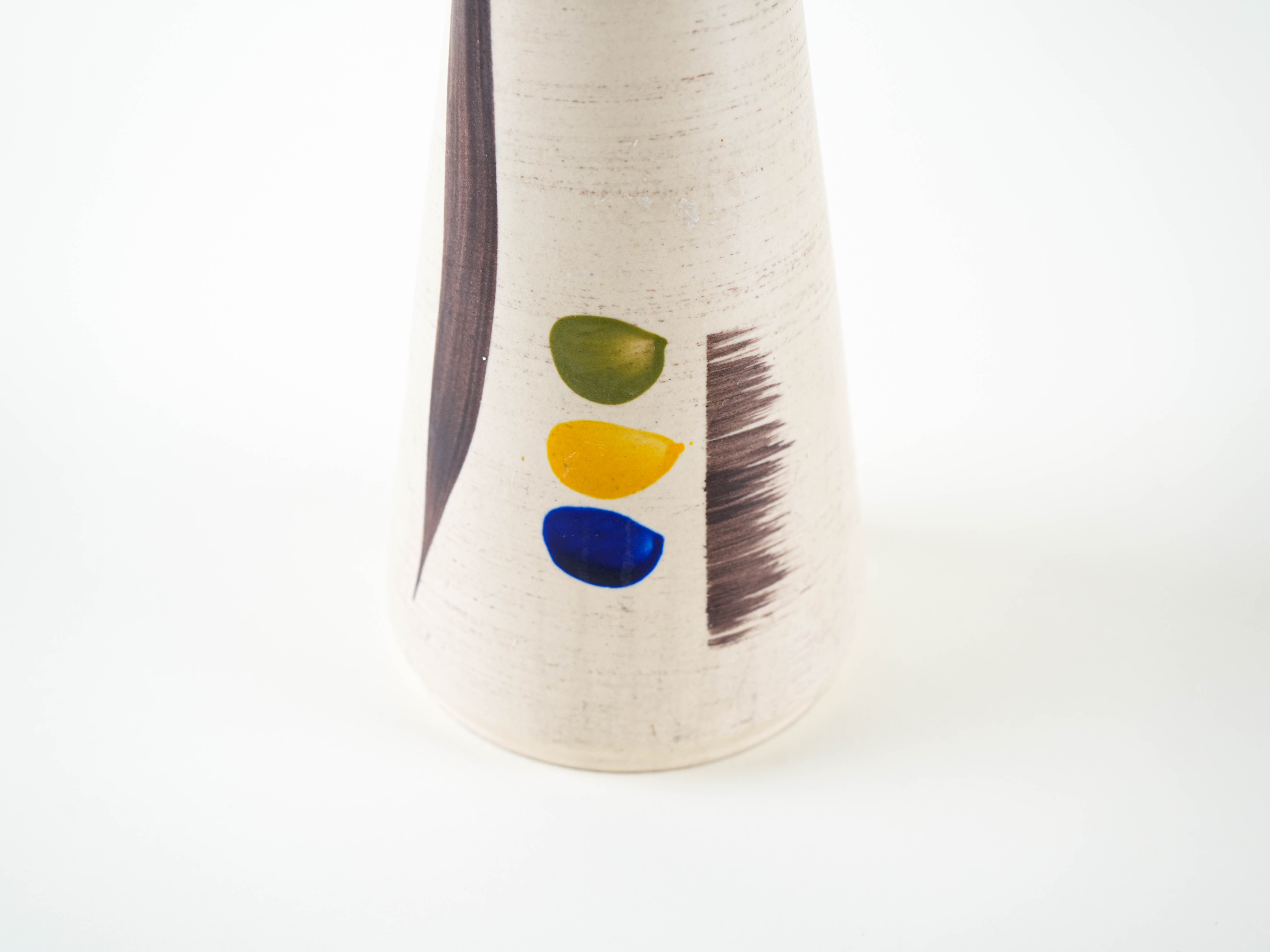 Ceramic vase, German design, 1970s, made in West Germany