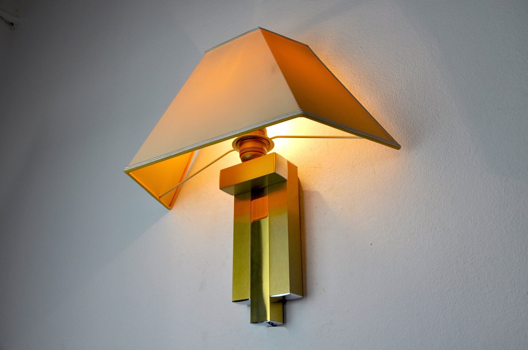 Regency wall lamp by Lumica, Spain, 1970