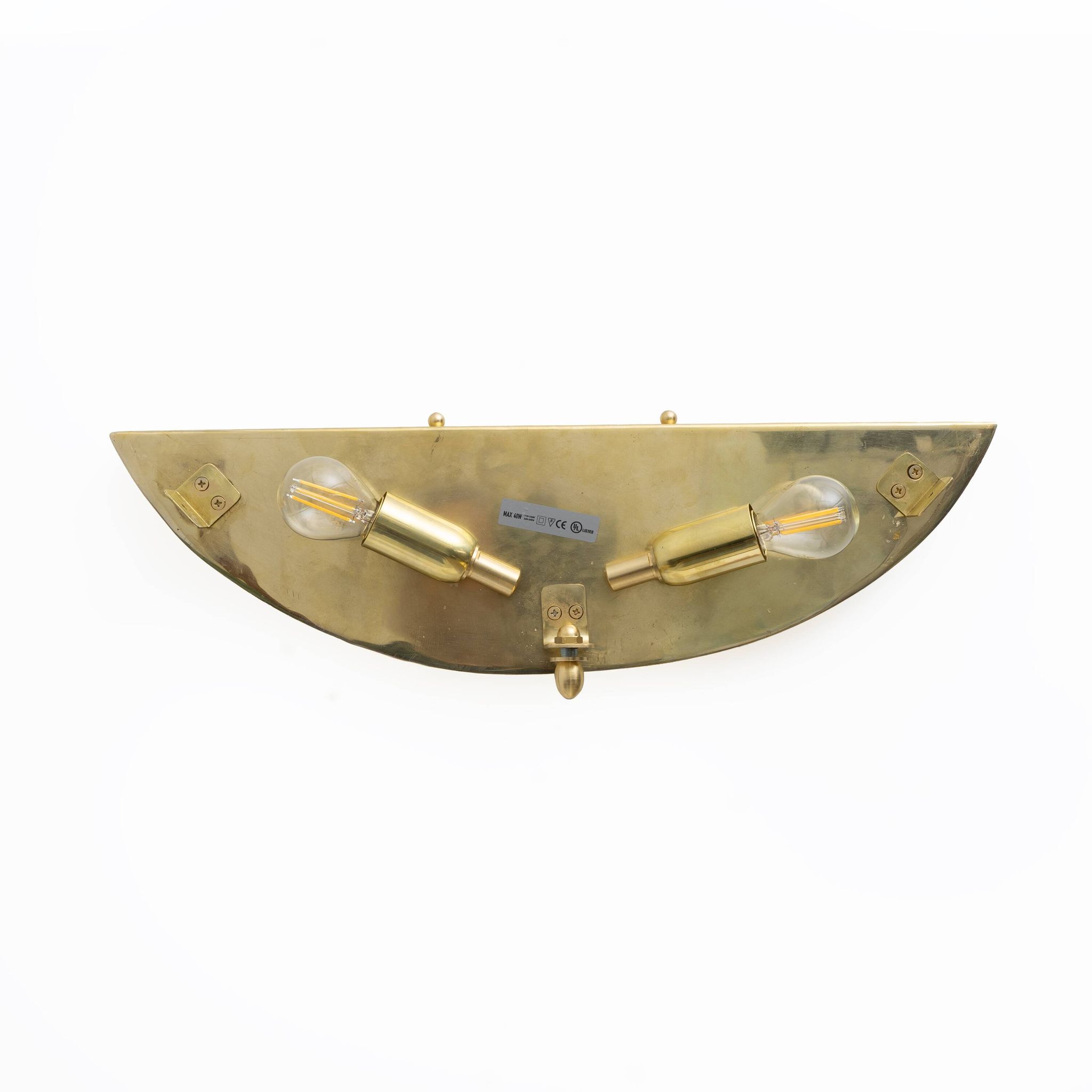 Pair of Mid Century Modern Murano Glass Shell Sconces