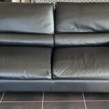 3-seater leather sofa
