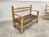 1950s bench in woven rope