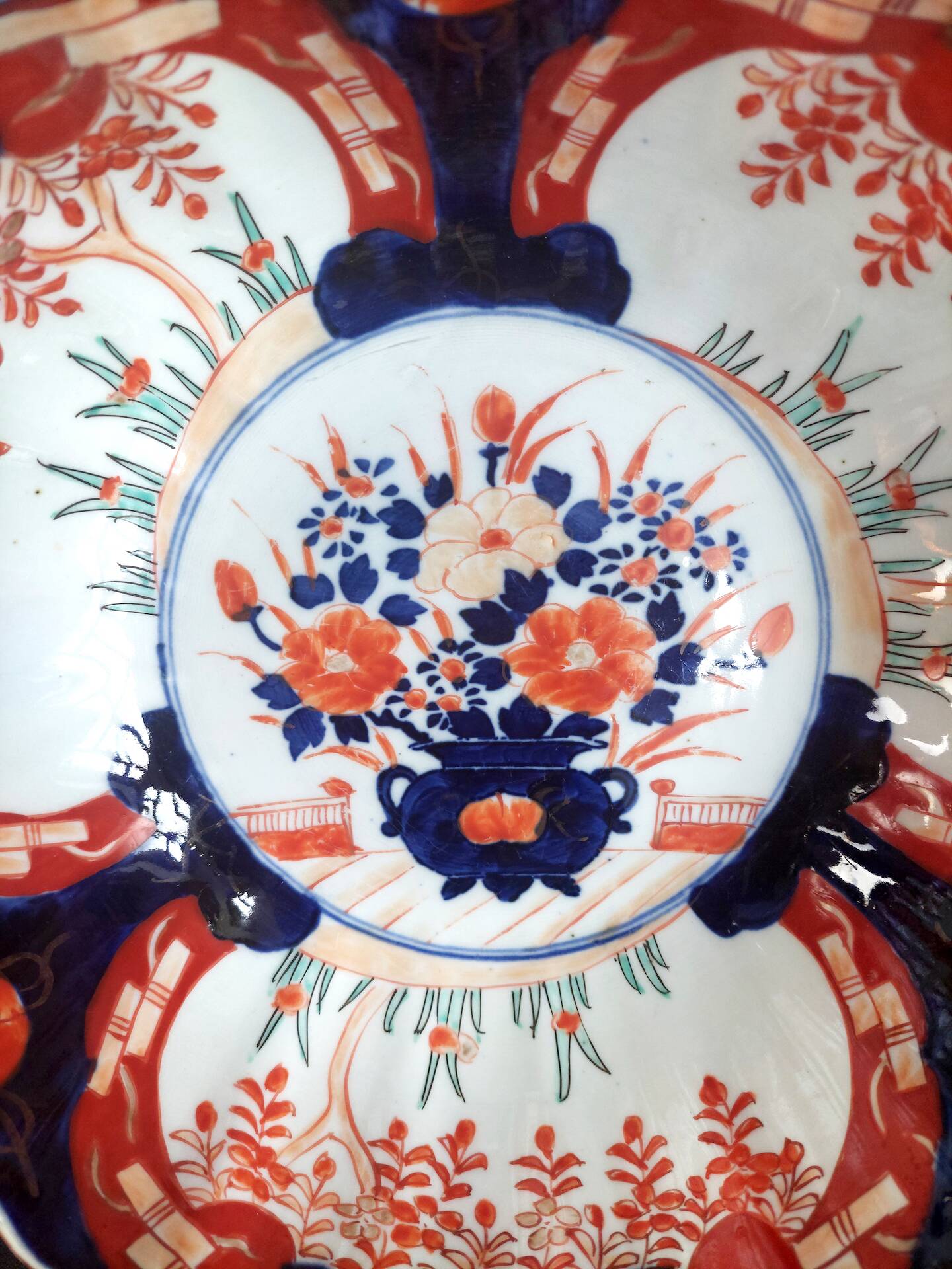 Coupe Imari monté en bronze doré, Japon fin XIXe siècle