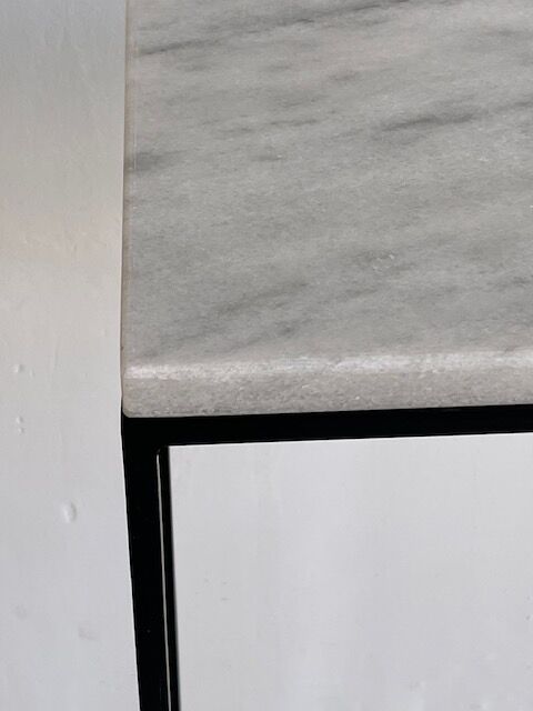 MARBLE CONSOLE IBIZA WHITE L100 X P30 X H85