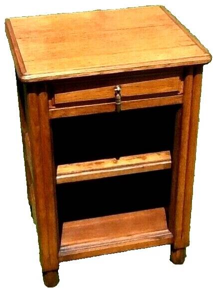 1930s bedside table, accent furniture, end table