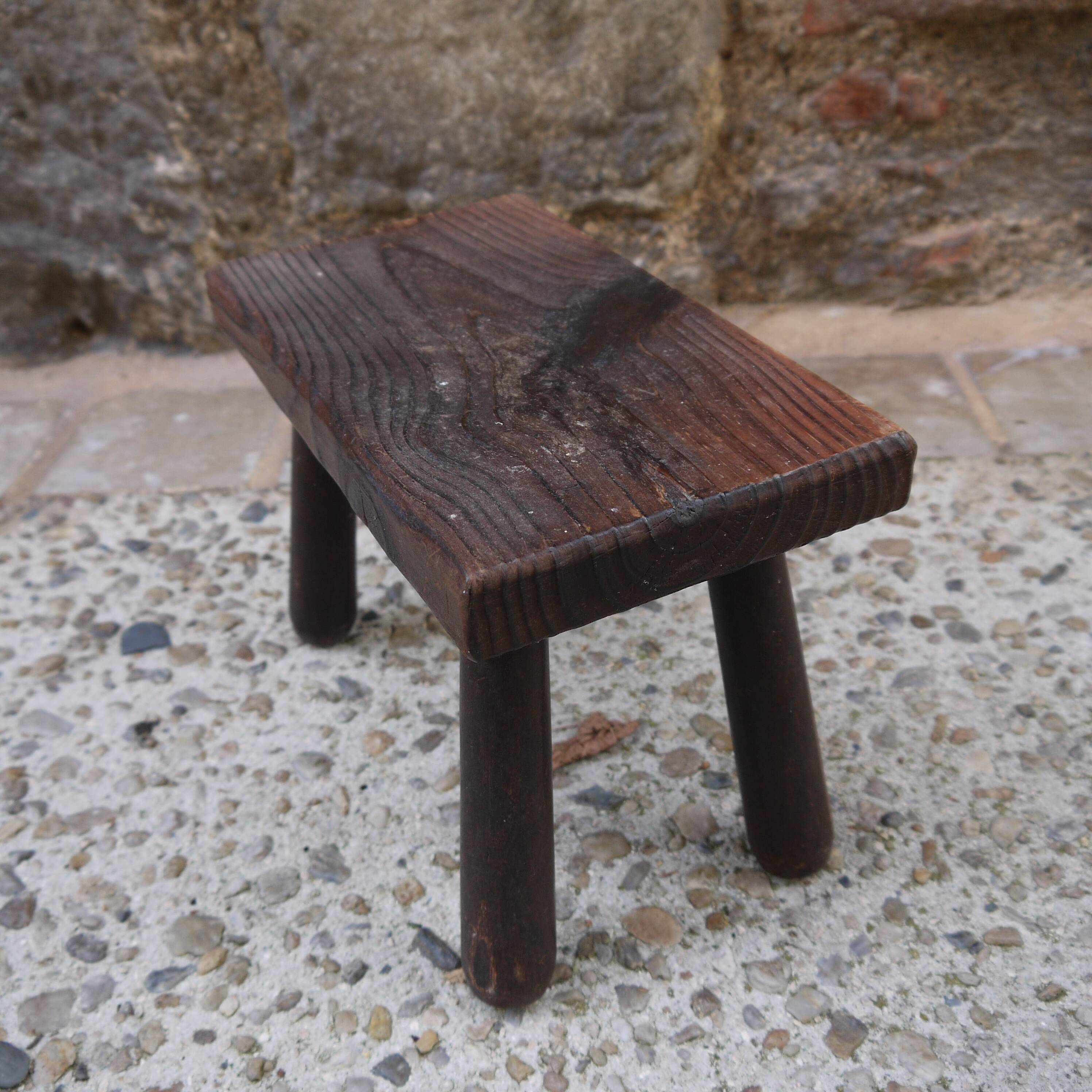 Wooden stool