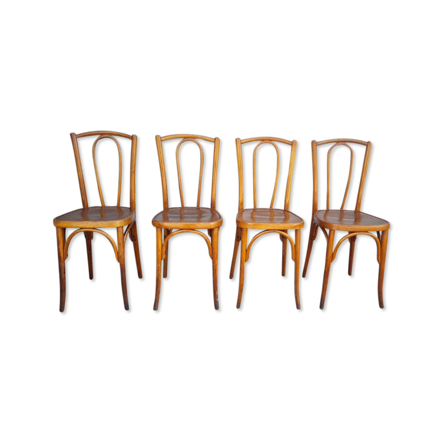 Set of four fischel bistro chairs