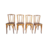 Set of four fischel bistro chairs