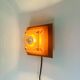 Pyramid Layered Wall Lamp In Orange By Hustadt Leuchten, Germany 1960S