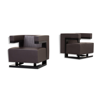 Set of 2 Walter Gropius ‘F51 armchair’ for Tecta 70s