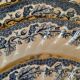 Faience anglaise Myott 5 assiettes plates,état neuf