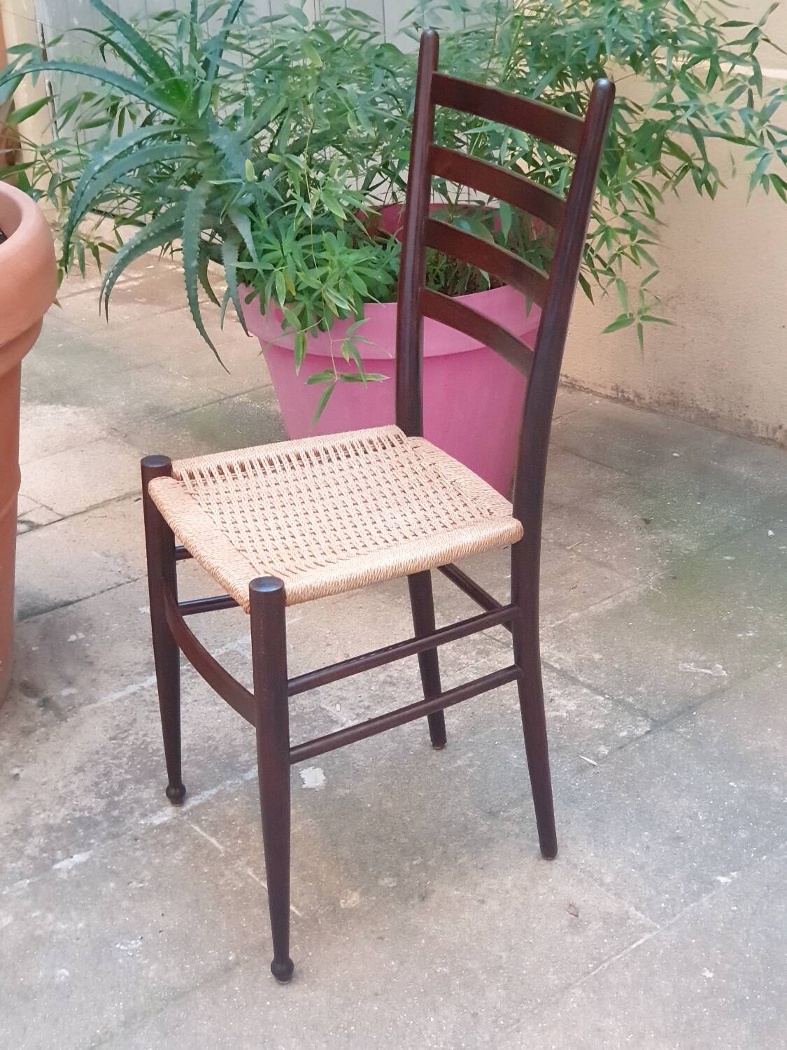 Chiavari chair Fratelli Levaggi 20th century 1950 vintage