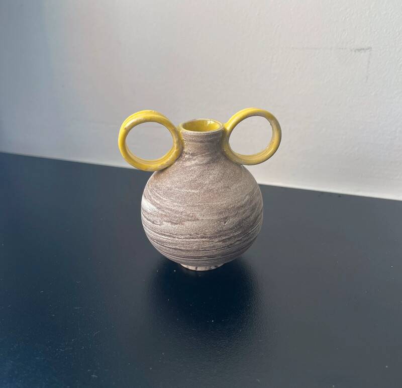 Mini Vase Céramique d'art 6.5 cm