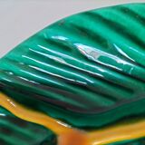 Vallauris ceramic tropical leaf tray, 1950s/1960s