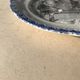 Talking plate "En voyage" n•XII - faience factory Choisy le roi