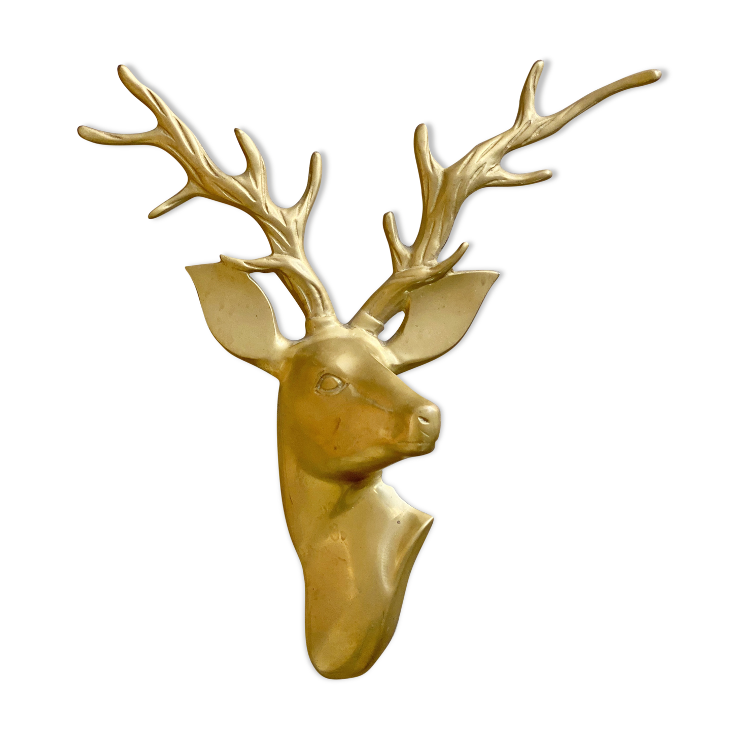 Bambi deer wall sculpture, hollywood regency