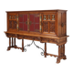20th century baroque style carved sideboard, Spain ca. 1950