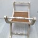 Curule stool cannage 1900s