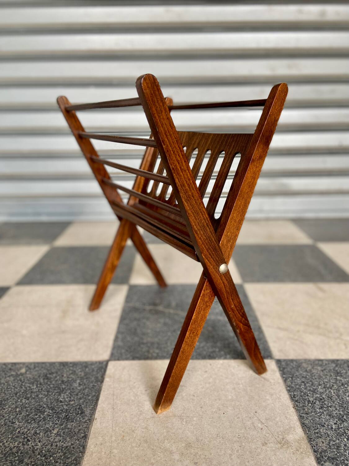 Cees Braakman designer magazine rack