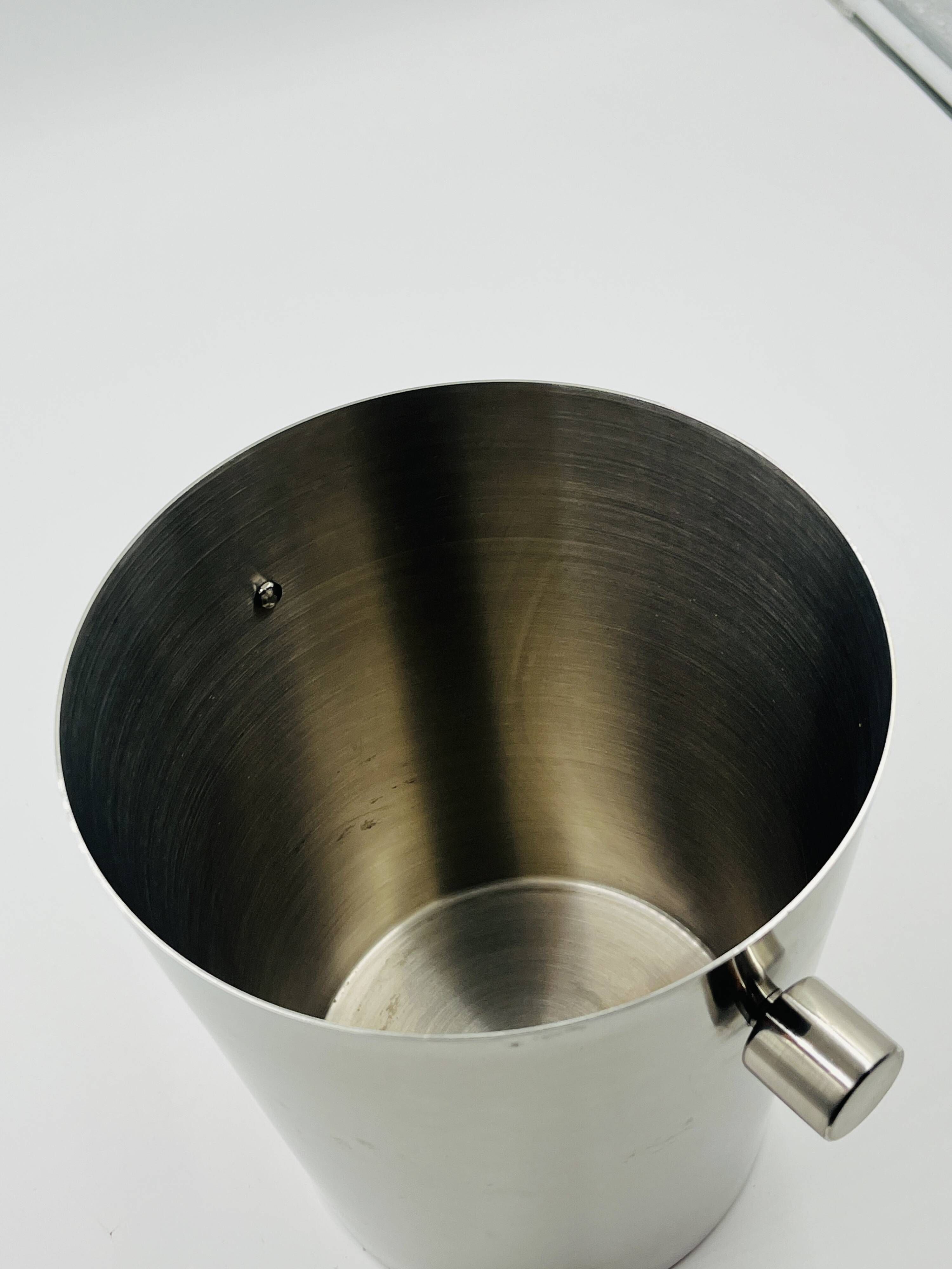 Zack brushed stainless steel champagne bucket