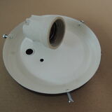 Square glass ceiling light