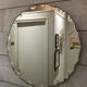 Beveled round mirror, 50 cm