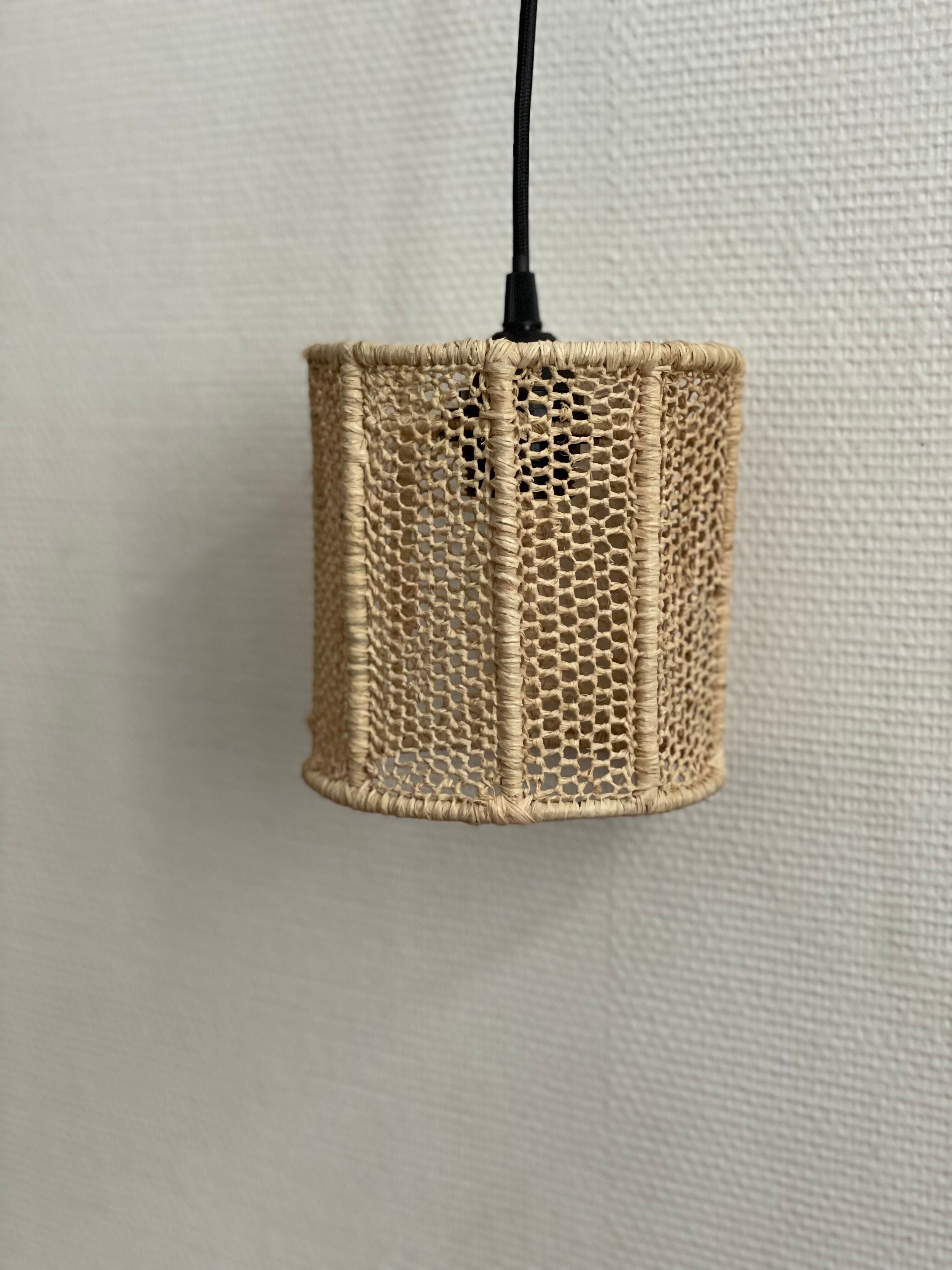 Lampshade suspension raffid honeycomb