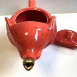 Objet Publicitaire Emblématique Théière en Céramique Éléphant Corail Lipton